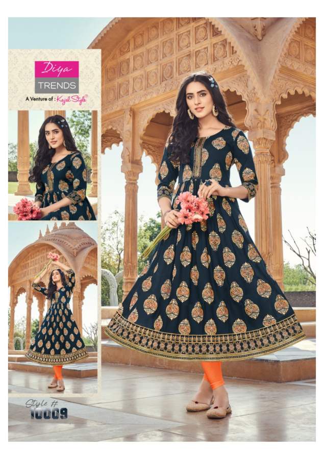 Ethnicity 10 New Latest Ethnic Wear Rayon Embroidery Kurti Collection